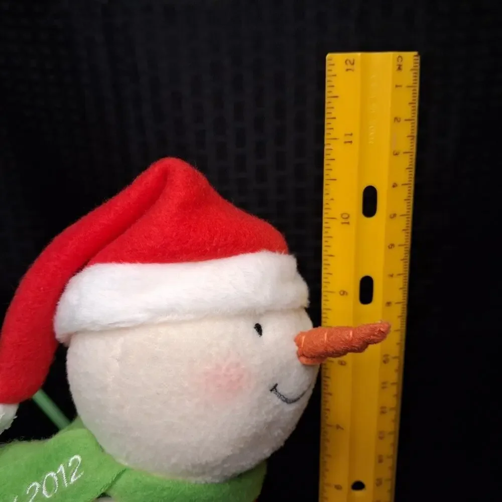 Hallmark Jingle Pals Swooshin Duo Singing Musical Skiing Snowman 2012 See Video!